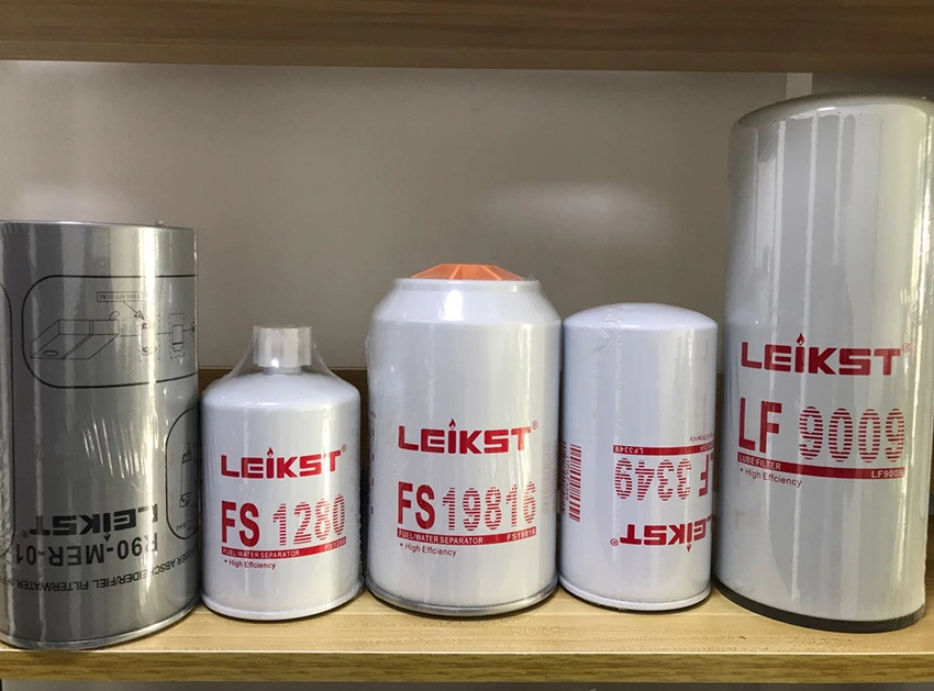 Leikst Lf9009 3889310 Lf16175 Fuel Oil Filter Head P554403 3315843 Lf670 P551670 Excavator Diesel Fuel Water Separator Filter Factory Fs1212 So10011